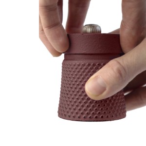 Rasnita pentru piper, 8 cm, "Bali", Red - Peugeot