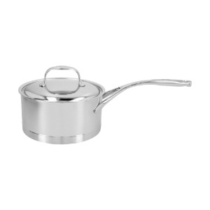 Cratita inox, cu capac, 14cm/1L, "Atlantis" - Demeyere