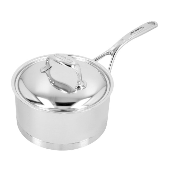 Cratita inox, cu capac, 14cm/1L, "Atlantis" - Demeyere