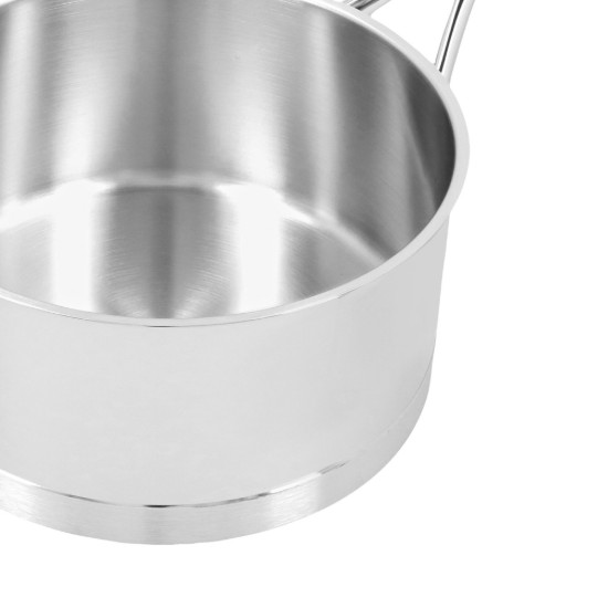 Cratita inox, cu capac, 14cm/1L, "Atlantis" - Demeyere