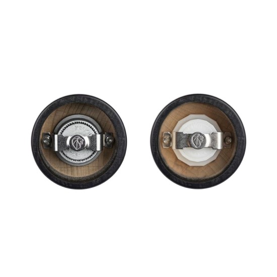 Set 2 rasnite sare si piper, 12 cm, "Fidji Z", Black - Peugeot
