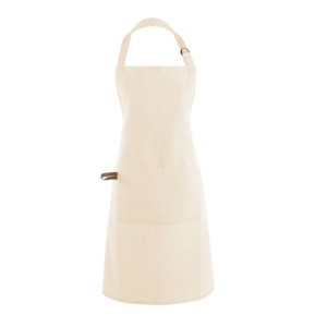 Sort de bucatarie, bumbac, "Myrna", Ivory - Tiseco