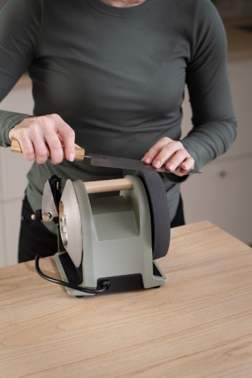 Ascutitor de cutite Tormek T-1, 120 W, Ash Green - Tormek