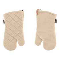 Set 2 manusi de bucatarie, "Velmar", Beige - Tiseco