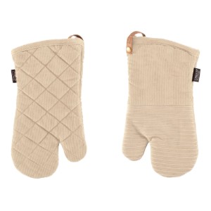 Set 2 manusi de bucatarie, "Velmar", Beige - Tiseco