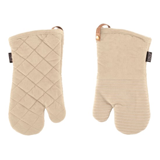 Set 2 manusi de bucatarie, "Velmar", Beige - Tiseco