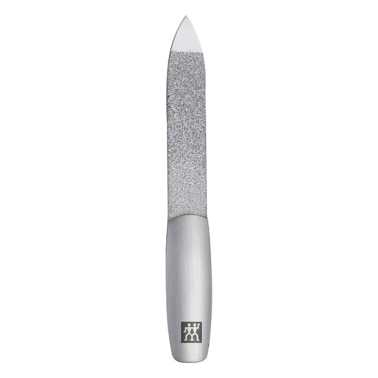 Set manichiura 4 piese, inox, etui piele gri - Zwilling PREMIUM