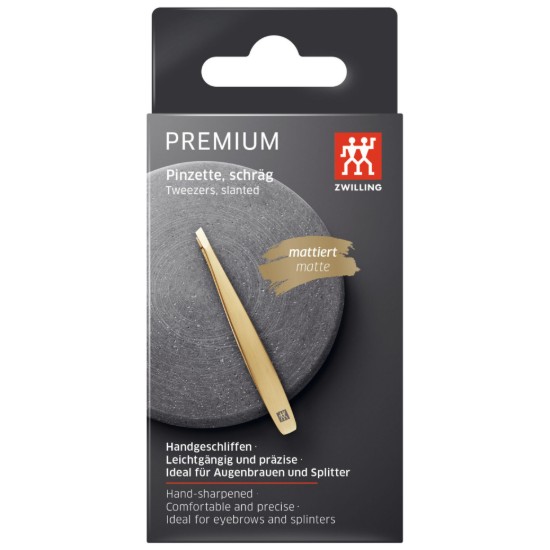 Penseta, inox, 90mm, Gold - Zwilling PREMIUM