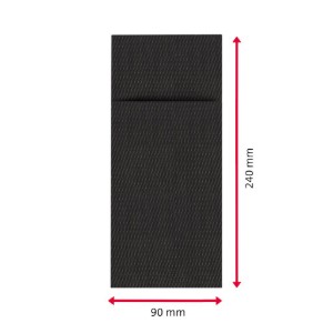 Set 6 suporturi pentru tacamuri, plastic, 24 x 9 cm, "Rahmen", Antracit - Saleen