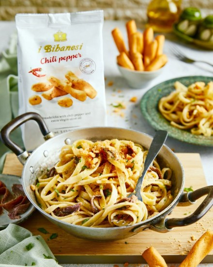 Grisine cu ardei iute, 100 g ℮ - Bibanesi