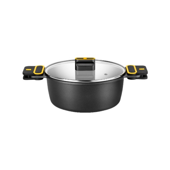 Cratita cu capac, aluminiu, 20cm/3L, "Daily Pro" - BRA