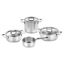 Set vase de gatit, inox, 7 piese, "Signature" - BRA