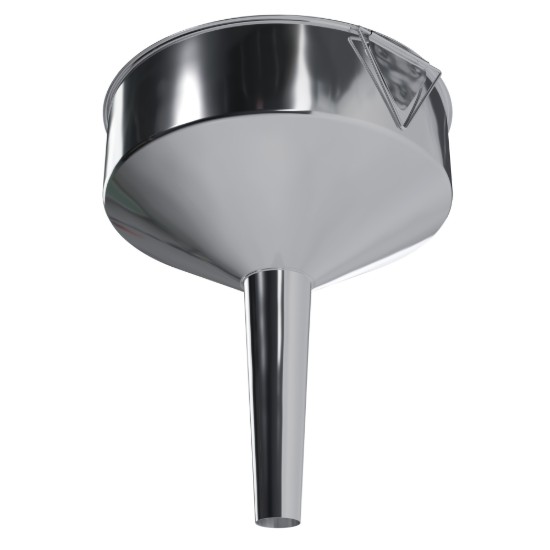Palnie cu maner, inox, 10 cm