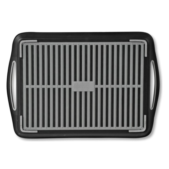 Tava servire din plastic, 45,5 x 32 cm, Negru - Kesper