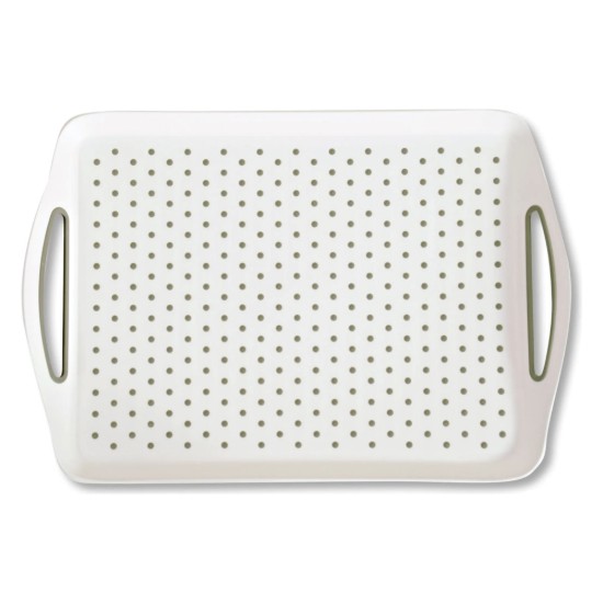 Tava servire din plastic, 45,5 x 32 cm, Alb - Kesper