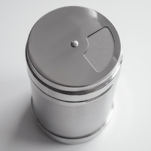 Recipient pentru presarat, inox, 5,5 x 8 cm