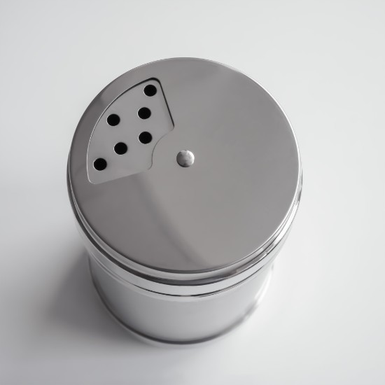 Recipient pentru presarat, inox, 5,5 x 8 cm