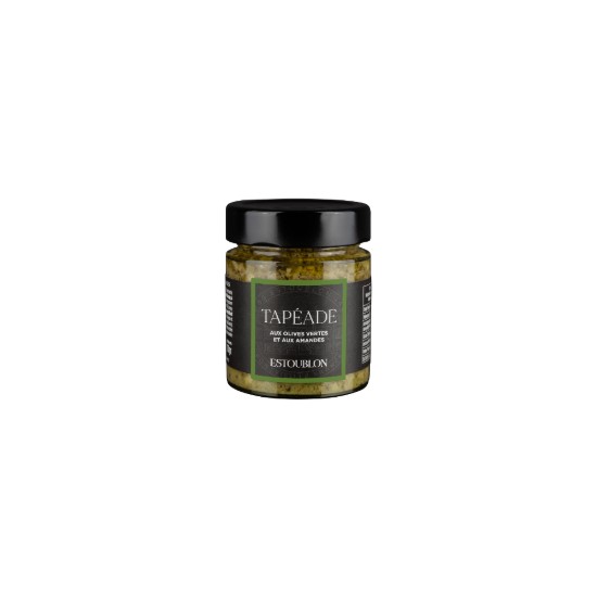 Tapenadă verde cu migdale, 130 g ℮, Estoublon, Franța
