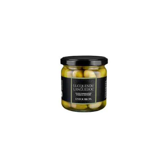 Măsline Lucques din Languedoc, 380 g ℮, Estoublon, Franța