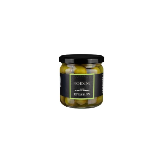 Măsline Picholine, 380 g ℮, Estoublon, Franța
