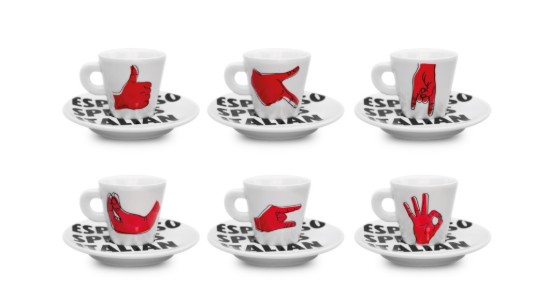 CAFEA TRUCILLO, EXPRESSO SPEAKS ITALIAN, 10 capsule din aluminiu, compatibile cu aparatele NESPRESSO®, 55 g ℮