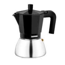 Cafetiera inox, 470ml, Negru - Monix