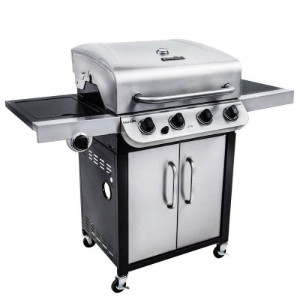 Gratar pe gaz Char-Broil Convective 440S, 4 arzatoare din inox, grile din fonta 140846