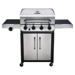 Gratar pe gaz Char-Broil Convective 440S, 4 arzatoare din inox, grile din fonta 140846