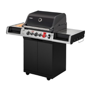 Gratar pe gaz, 3 arzatoare inox, arzator infrarosu ajustabil, grile fonta, Enders Uniq 3 IK Cruster 870033