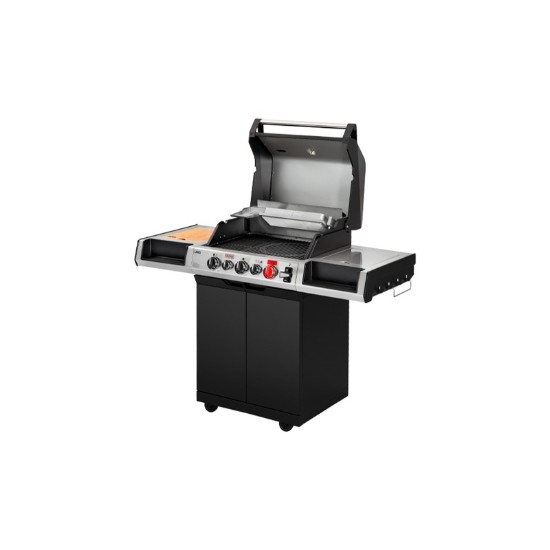Gratar pe gaz, 3 arzatoare inox, arzator infrarosu ajustabil, grile fonta, Enders Uniq 3 IK Cruster 870033