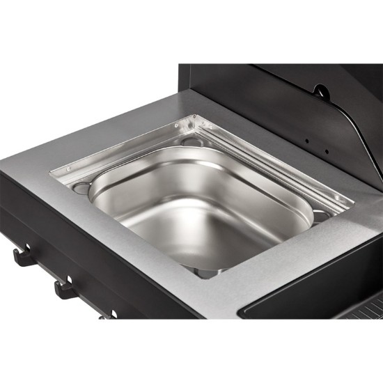Gratar pe gaz, 3 arzatoare inox, arzator infrarosu ajustabil, grile fonta, Enders Uniq 3 IK Cruster 870033