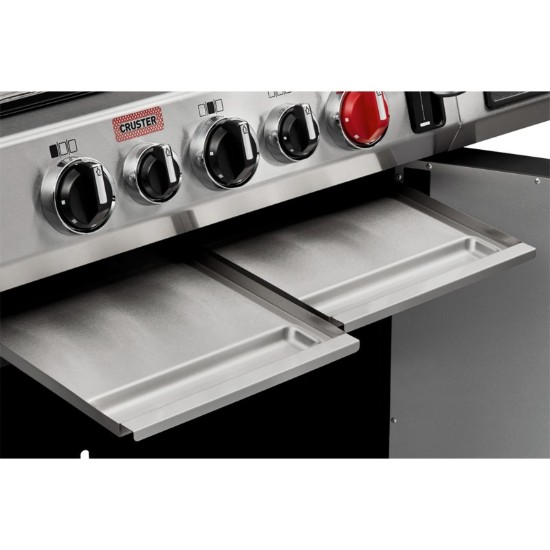 Gratar pe gaz, 3 arzatoare inox, arzator infrarosu ajustabil, grile fonta, Enders Uniq 3 IK Cruster 870033
