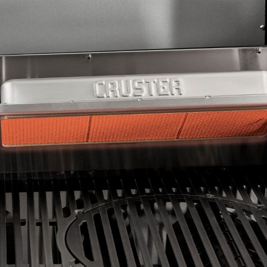 Gratar pe gaz, 3 arzatoare inox, arzator infrarosu ajustabil, grile fonta, Enders Uniq 3 IK Cruster 870033