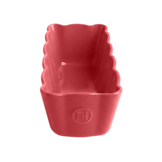 Tava cozonac, ceramica, 24,5x11cm/1,1L, "Madeleine", Rose Candy - Emile Henry