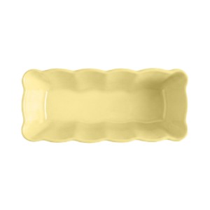 Tava cozonac, ceramica, 24,5x11cm/1,1L, "Madeleine", Vanilla - Emile Henry