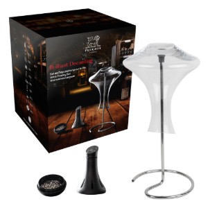 Set decantor cu bile de curatare, 3 piese, "Brilliant Decantor" - Peugeot
