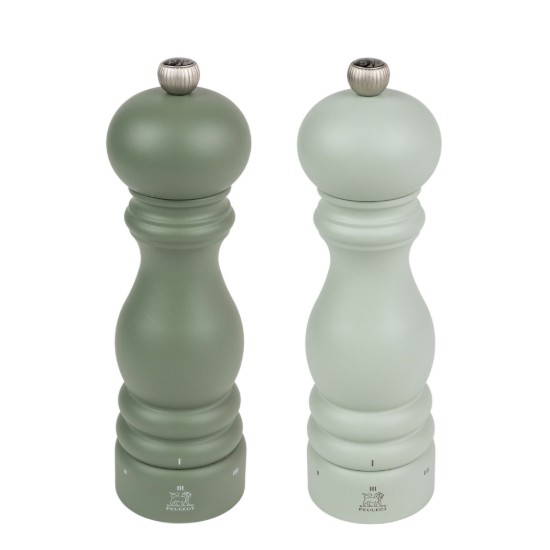 Set 2 rasnite sare si piper, 20 cm, "Paris u'Select Z", Fern&Sage - Peugeot