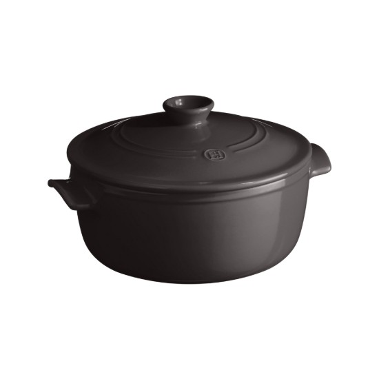 Oala ceramica, 26cm/4L, Charcoal - Emile Henry