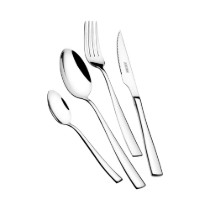 Set tacamuri 24 piese, inox, "Siena" - Monix