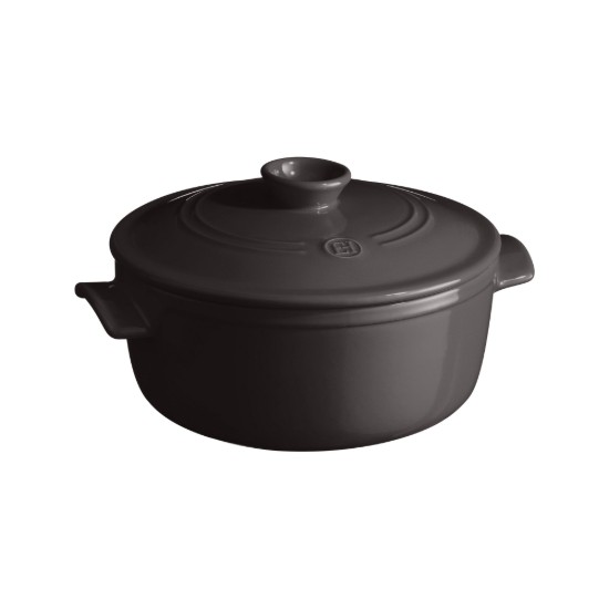 Oala ceramica, 28cm/5,3L, Charcoal - Emile Henry