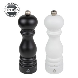 Set 2 rasnite sare si piper, 20 cm, "Paris u'Select Z", Black&White - Peugeot