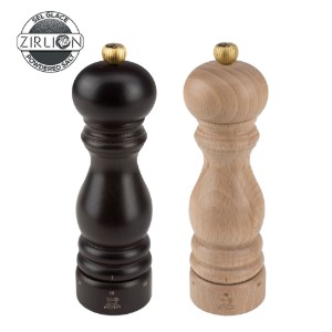 Set 2 rasnite sare si piper, 20 cm, "Paris u'Select Z", Chocolate&Natural - Peugeot