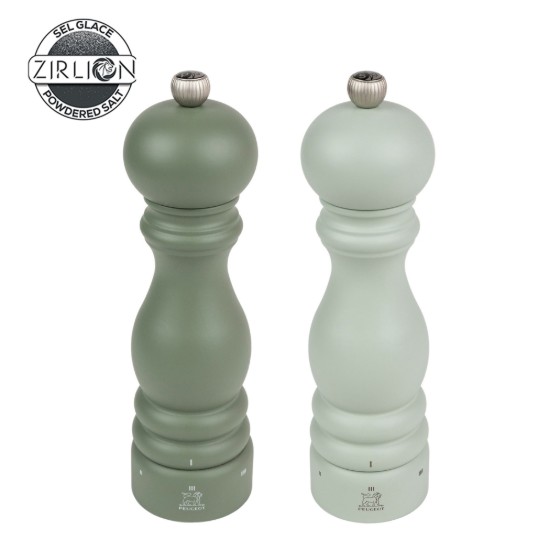 Set 2 rasnite sare si piper, 20 cm, "Paris u'Select Z", Fern&Sage - Peugeot