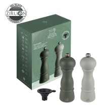 Set 2 rasnite sare si piper, 18 cm, "Amboise Z", Fern&Sage - Peugeot
