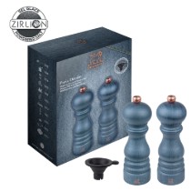 Set 2 rasnite sare si piper, 18 cm, "Paris", Denim - Peugeot