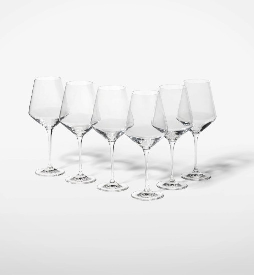 Set 6 pahare vin rosu, sticla cristalina, 550ml, "Avant-Garde" - Krosno
