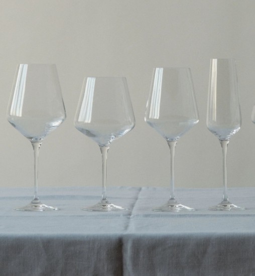 Set 6 pahare vin rosu, sticla cristalina, 550ml, "Avant-Garde" - Krosno