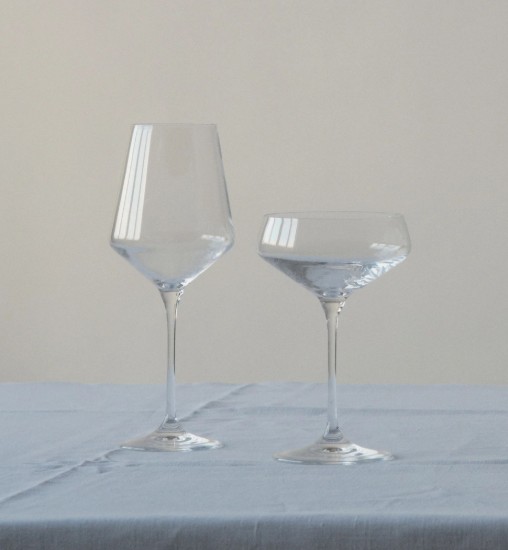 Set 6 pahare vin alb, sticla cristalina, 450ml, "Avant-Garde" - Krosno