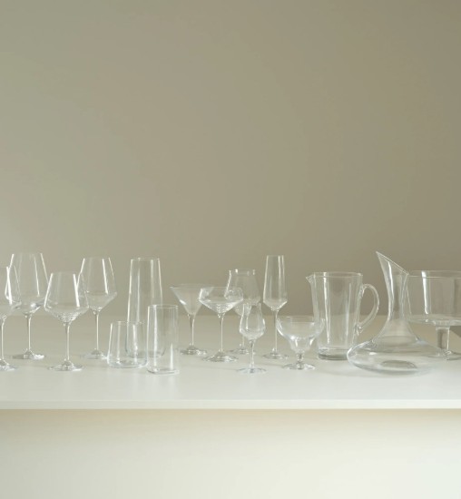 Set 6 pahare vin alb, sticla cristalina, 450ml, "Avant-Garde" - Krosno