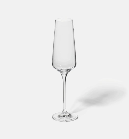 Set 6 pahare sampanie, sticla cristalina, 200ml, "Avant-Garde" - Krosno